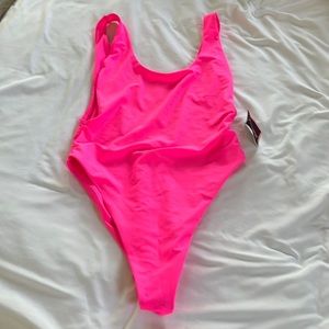 Aerie Pink One Piece Bathing Suit